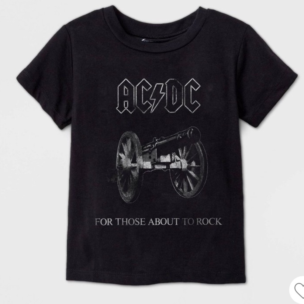 NWT KIDS AC/DC TEE